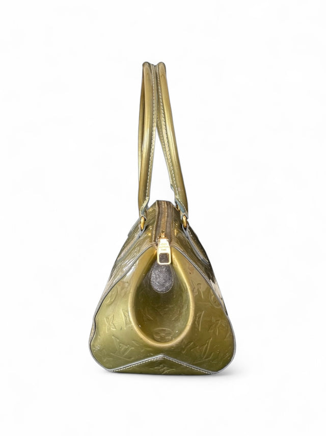 Louis Vuitton Sherwood PM Handtasche Vernis Monogram Grün