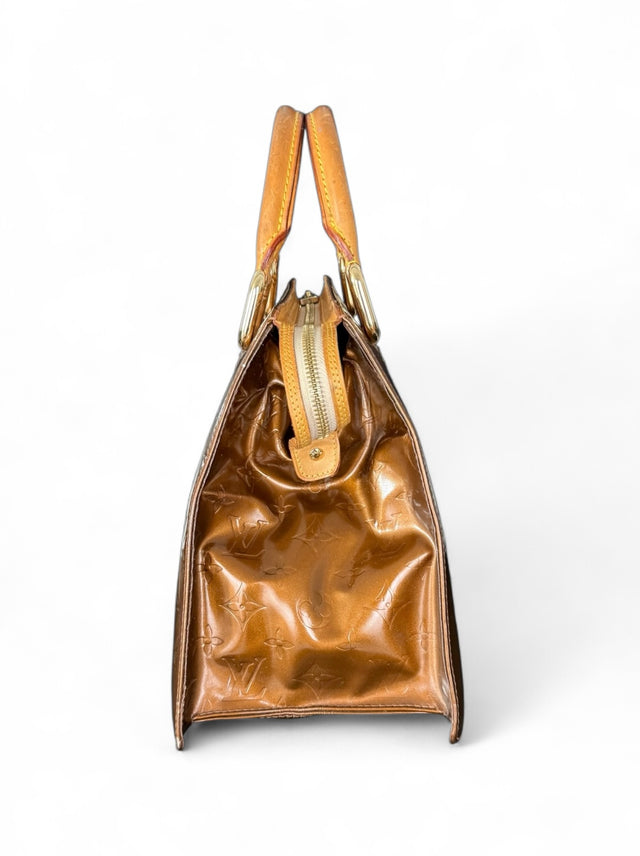 Louis Vuitton Forsyth Handtasche Vernis Bronze Braun