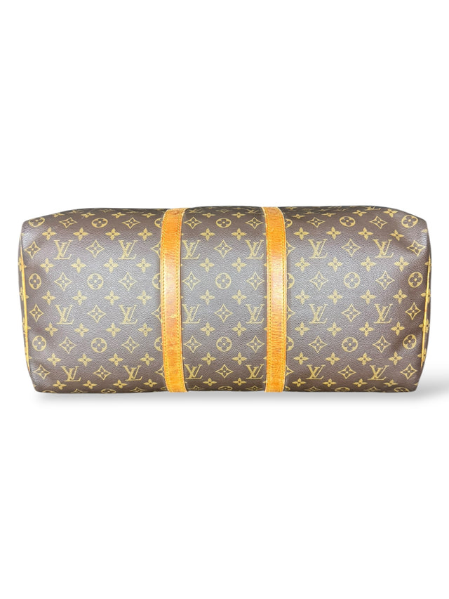 Louis Vuitton Keepall 50 Reisetasche Weekender Tasche Monogram Braun