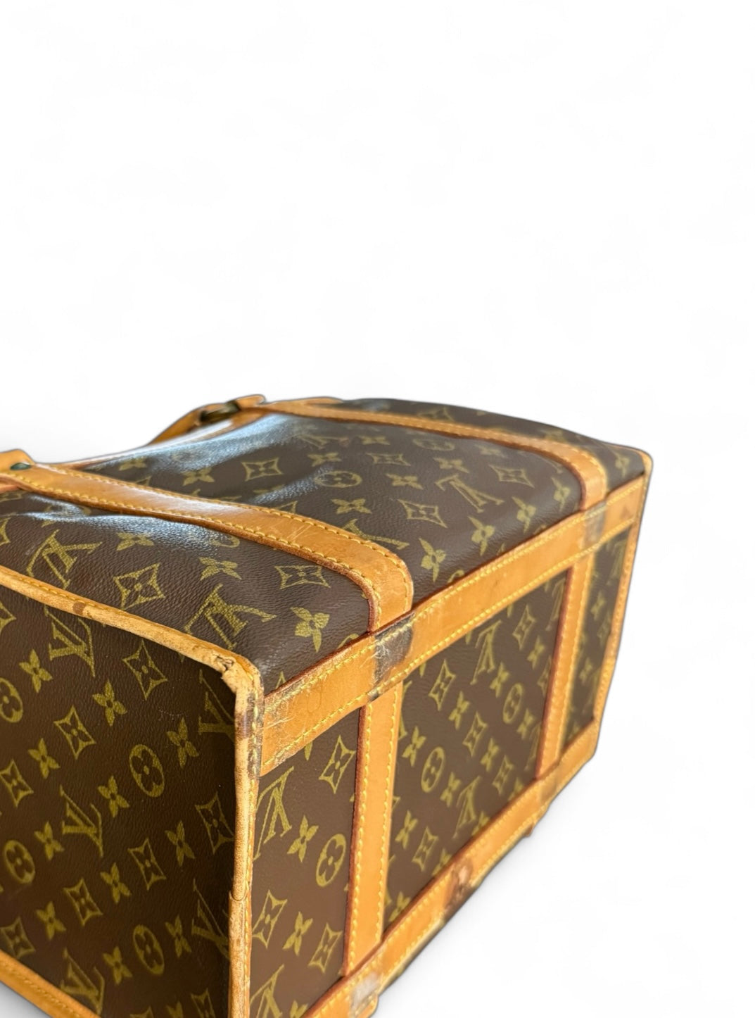 Louis Vuitton Sac Chien Reisetasche Weekender Tasche Monogram Braun