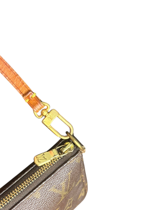 Louis Vuitton Pochette Accessoires Handtasche Monogram Braun