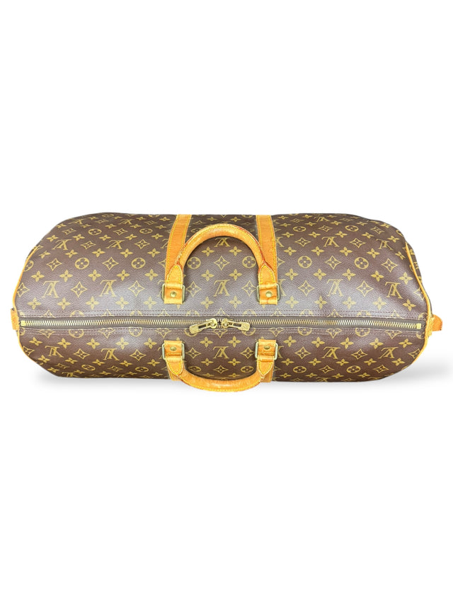 Louis Vuitton Keepall 55 Reisetasche Weekender Tasche Monogram Braun