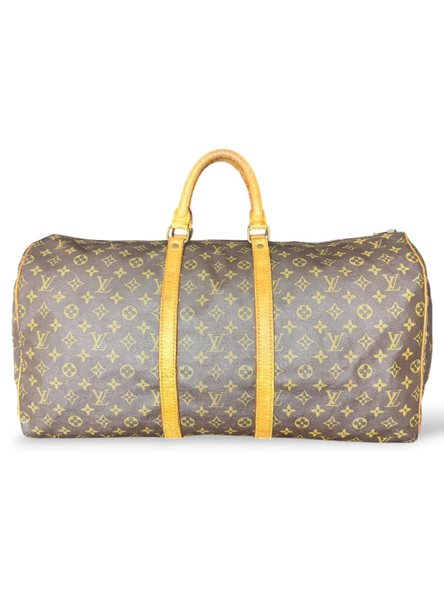 Louis Vuitton Keepall 55 Reisetasche Weekender Tasche Monogram Braun