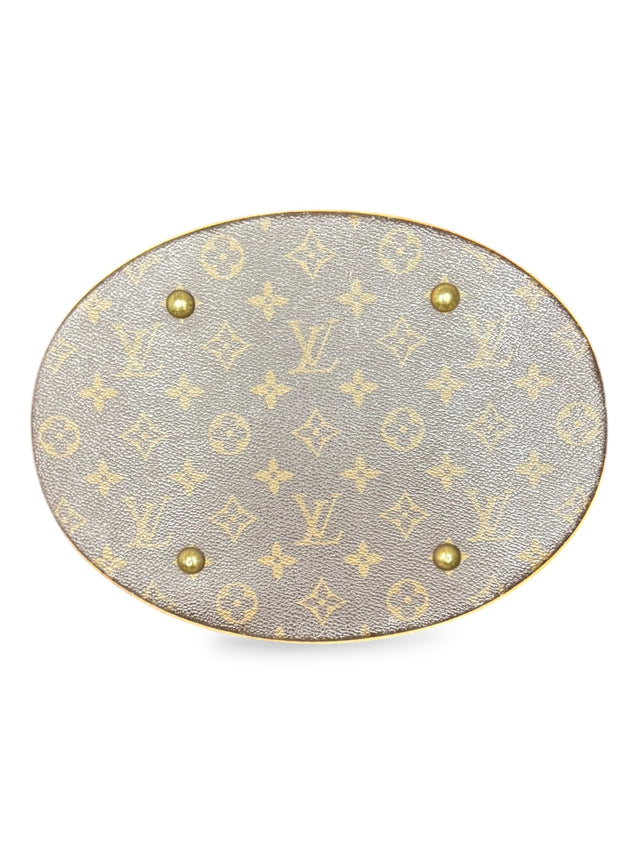 Louis Vuitton Bucket GM Handtasche Shopper Monogram Braun