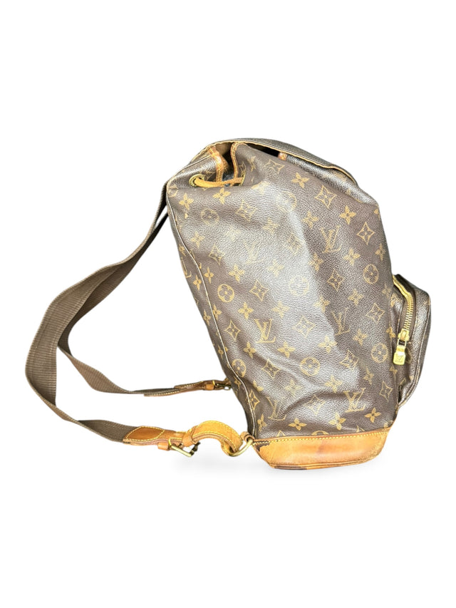 Louis Vuitton Montsouris GM Rucksack Tasche Monogram Braun