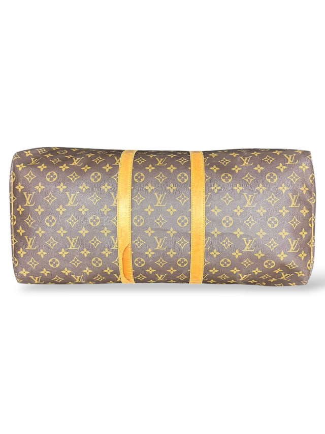 Louis Vuitton Keepall 55 Reisetasche Weekender Tasche Monogram Braun
