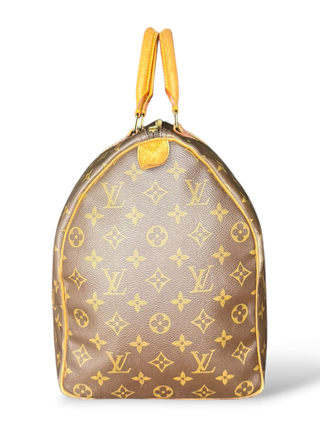 Louis Vuitton Keepall 45 Reisetasche Weekender Tasche Monogram Braun