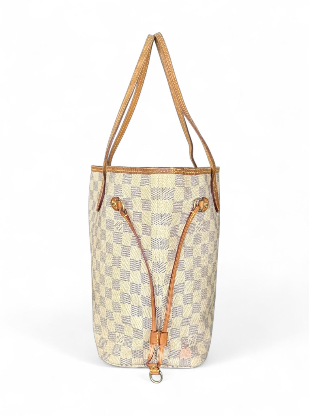 Louis Vuitton Neverfull MM Handtasche Shopper Damier Azur