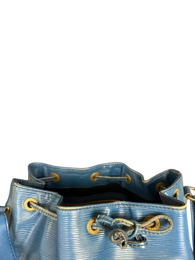 Louis Vuitton Sac Noe Petit Handtasche Epi Leder Blau