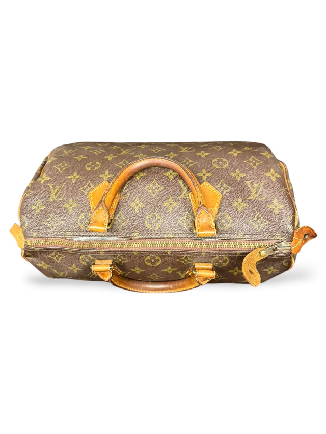 Louis Vuitton Speedy 30 Handtasche Monogram Braun