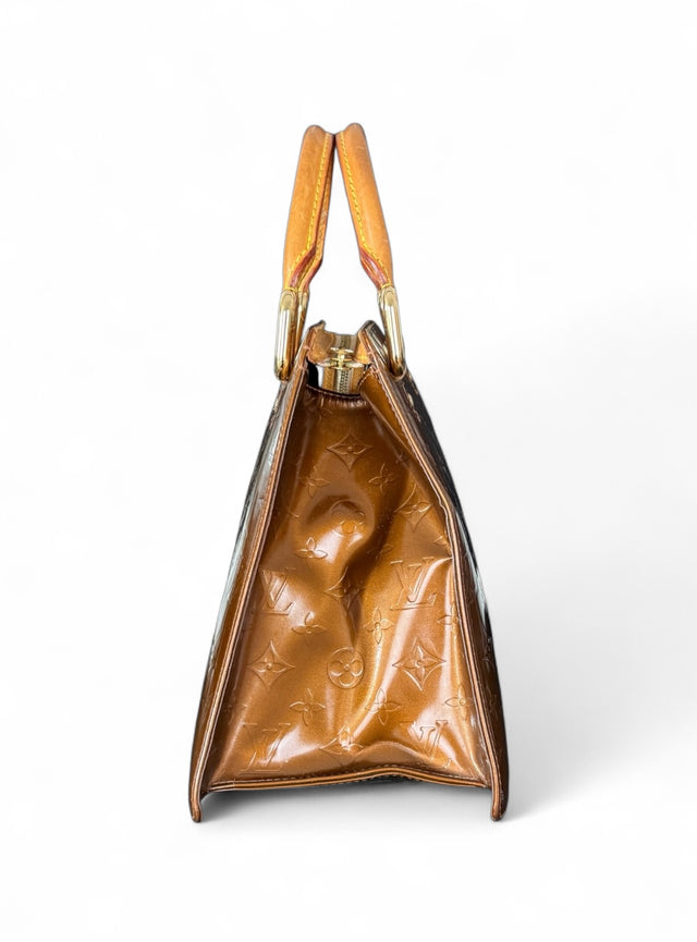 Louis Vuitton Forsyth Handtasche Vernis Bronze Braun