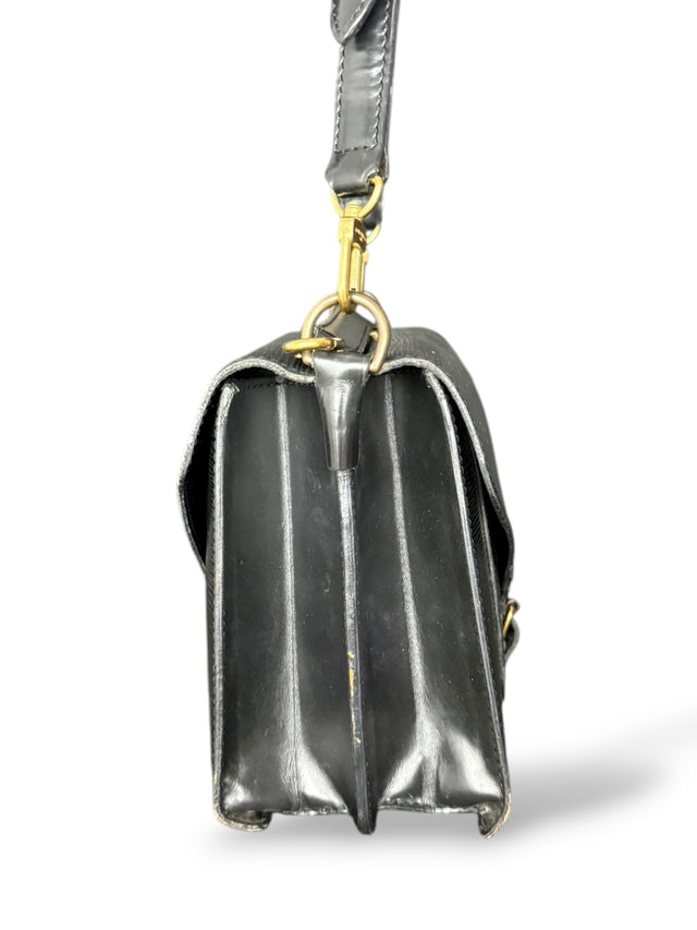 Louis Vuitton Monceau Metis Handtasche Crossbody Umhängetasche Epi Leder Schwarz