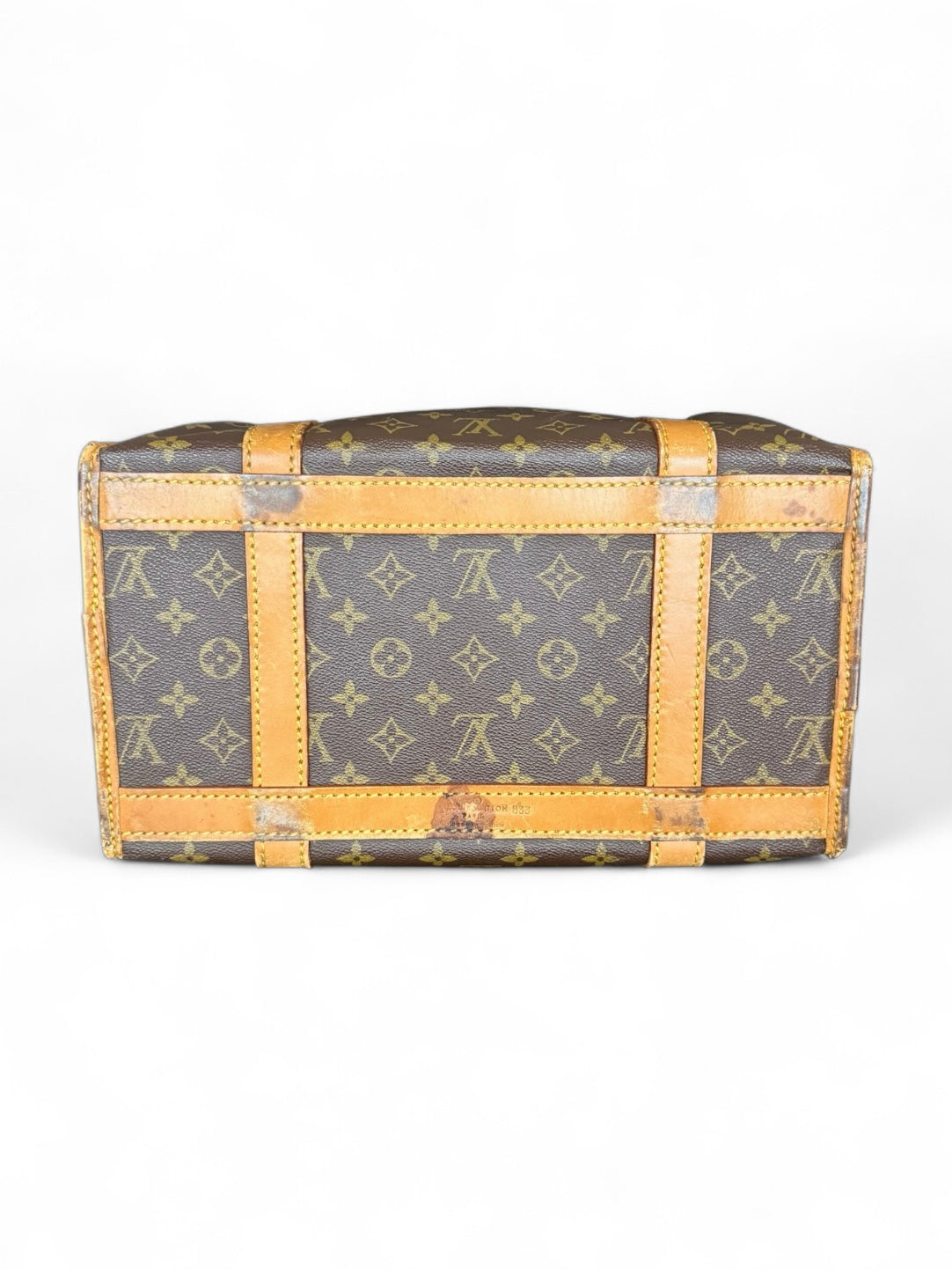Louis Vuitton Sac Chien Reisetasche Weekender Tasche Monogram Braun