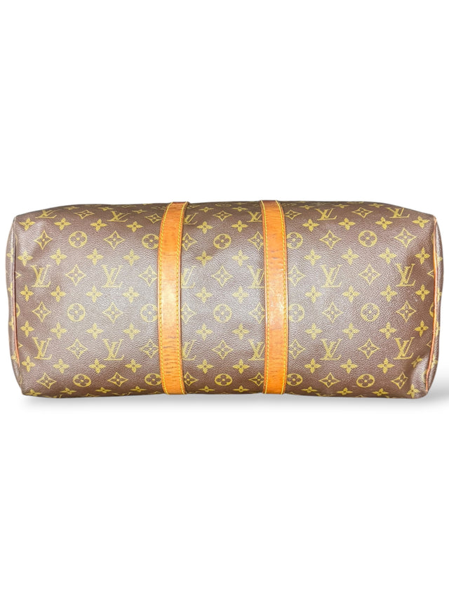 Louis Vuitton Keepall 45 Reisetasche Weekender Tasche Monogram Braun