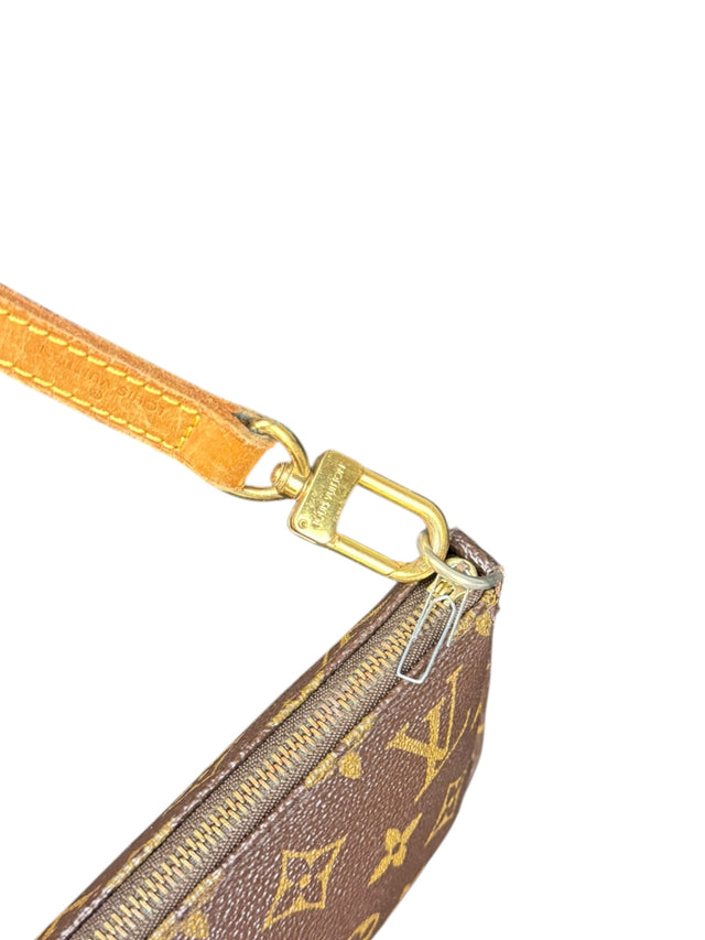 Louis Vuitton Pochette Accessoires Handtasche Monogram Braun