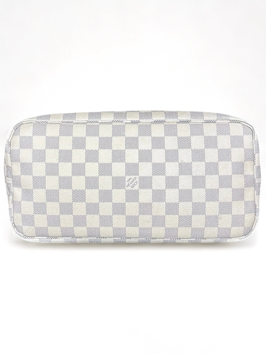 Louis Vuitton Neverfull MM Handtasche Shopper Damier Azur