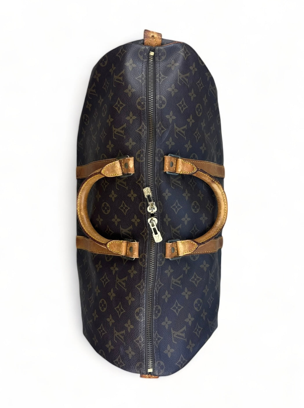 Louis Vuitton Keepall 50 Reisetasche Weekender Tasche Monogram Braun