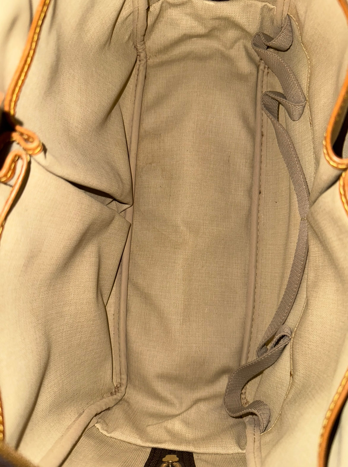 Louis Vuitton Deauville Handtasche Monogram Braun