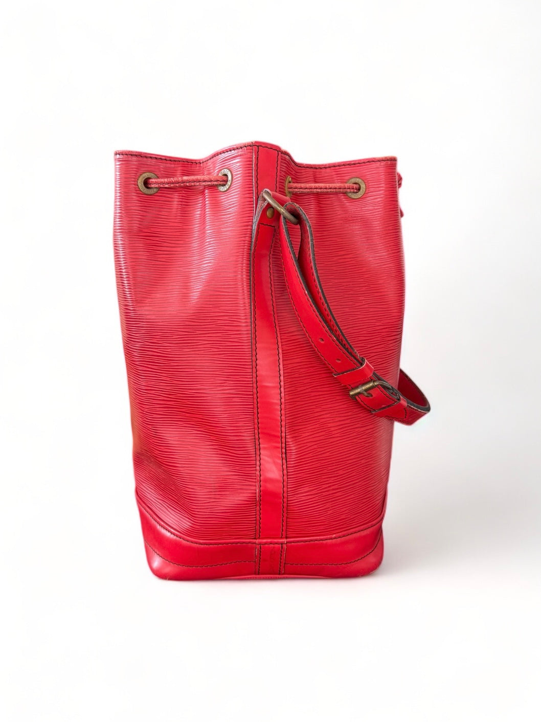 Louis Vuitton Sac Noe Grande Handtasche Epi Leder Rot