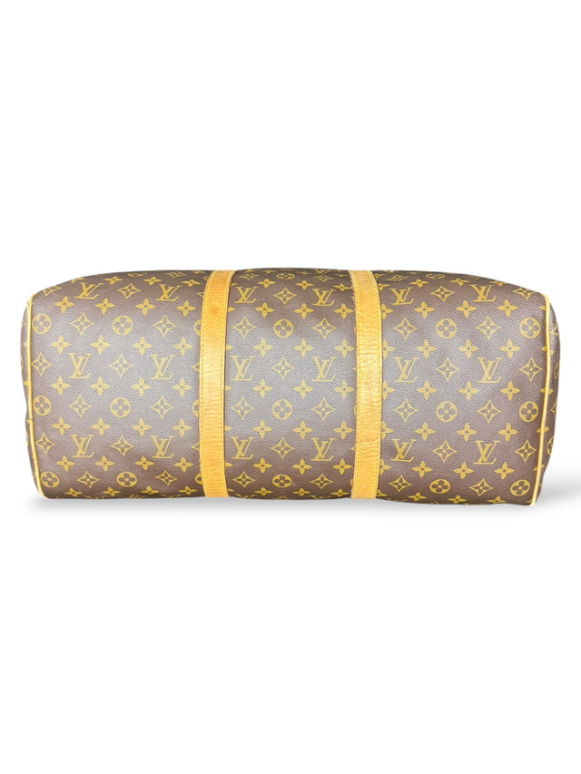 Louis Vuitton Keepall 50 Reisetasche Weekender Tasche Monogram Braun