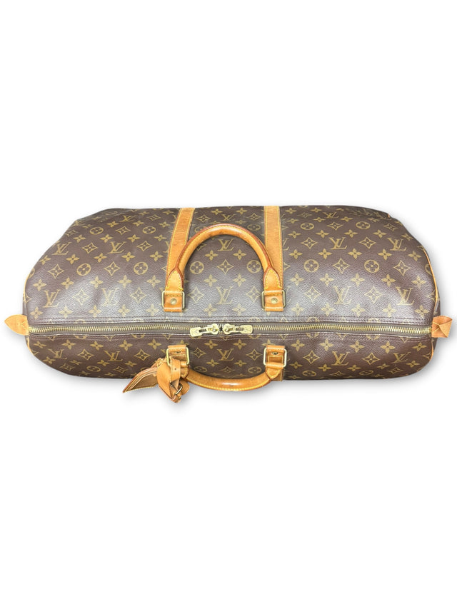 Louis Vuitton Keepall 55 Reisetasche Weekender Tasche Monogram Braun
