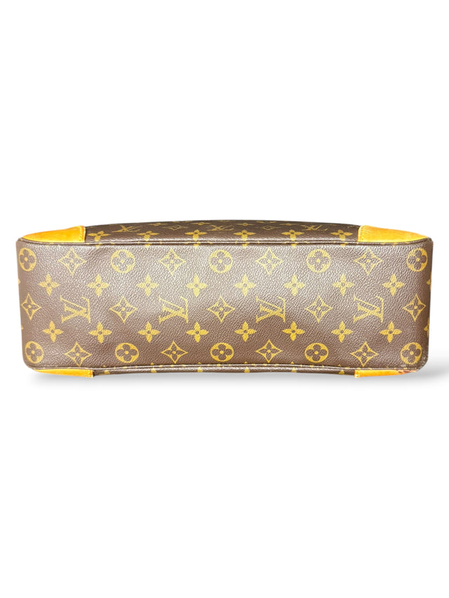 Louis Vuitton Boulogne 35 Handtasche Crossbody Monogram Braun