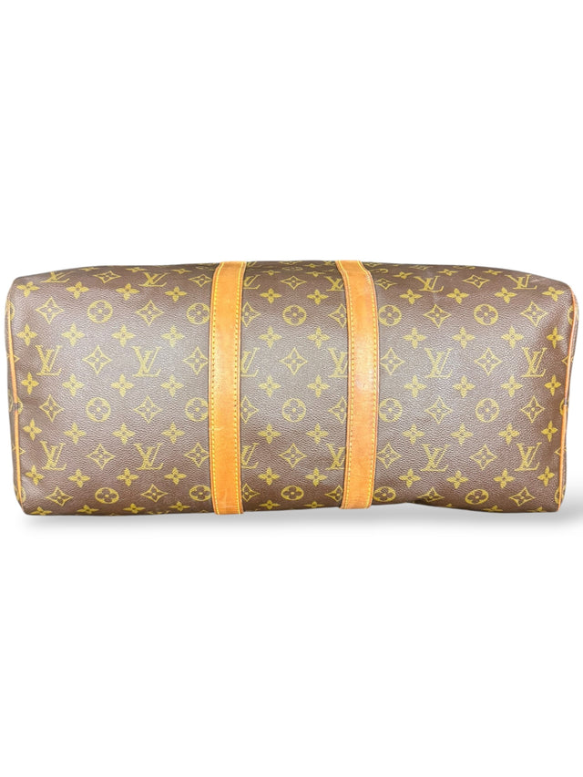 Louis Vuitton Keepall 45 Reisetasche Weekender Tasche Monogram Braun