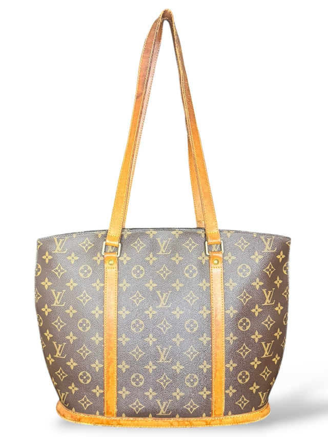 Louis Vuitton Babylone Handtasche Shopper Monogram Braun