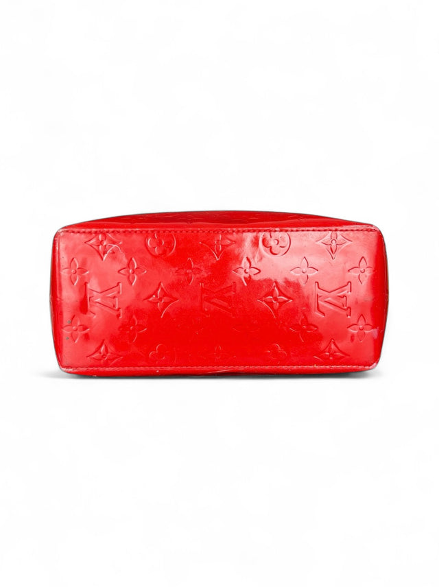Louis Vuitton Reade PM Handtasche Vernis Monogram Rot