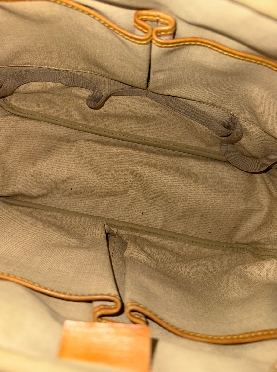 Louis Vuitton Deauville Handtasche Monogram Braun
