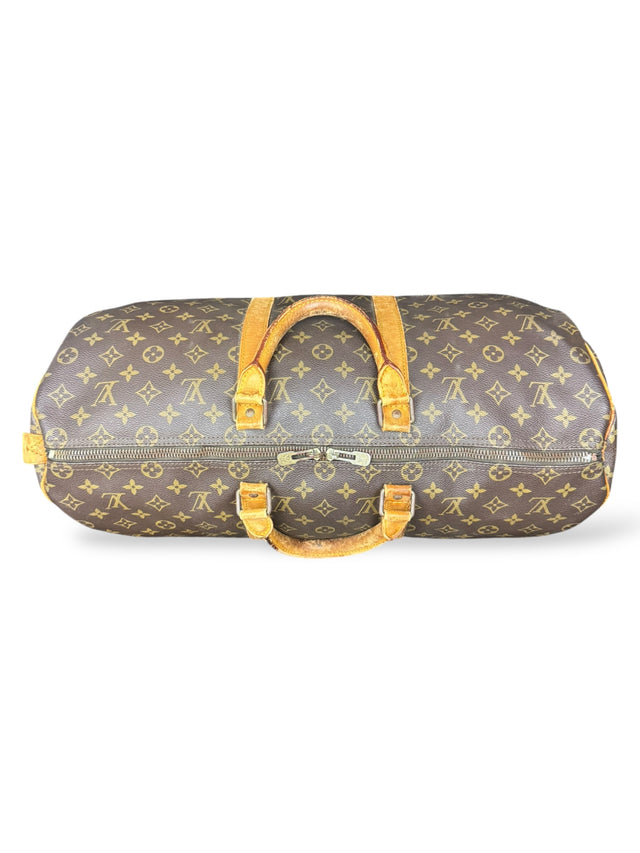 Louis Vuitton Keepall 50 Reisetasche Weekender Tasche Monogram Braun