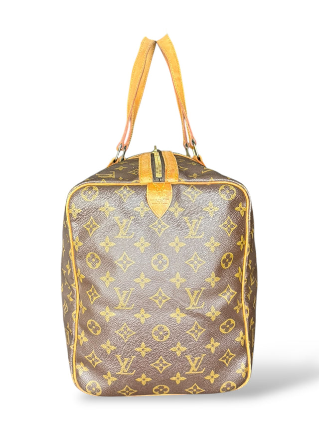 Louis Vuitton Sac Souple 45 Reisetasche Weekender Keepall Monogram Braun