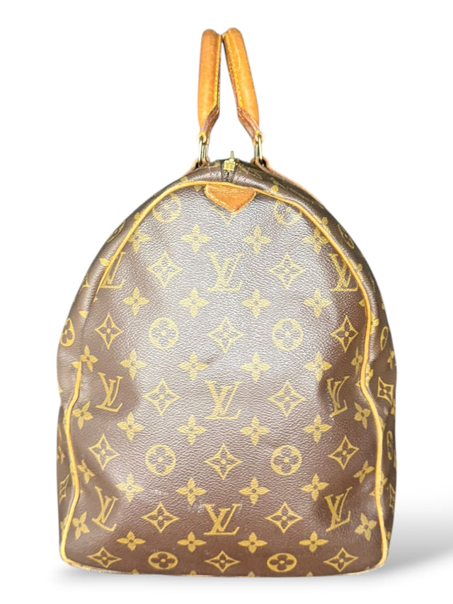 Louis Vuitton Keepall 50 Reisetasche Weekender Tasche Monogram Braun