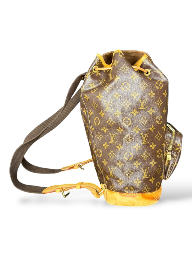 Louis Vuitton Montsouris GM Rucksack Tasche Monogram Braun