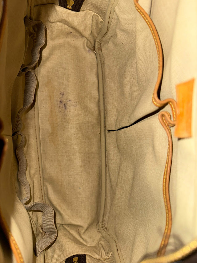 Louis Vuitton Deauville Handtasche Monogram Braun