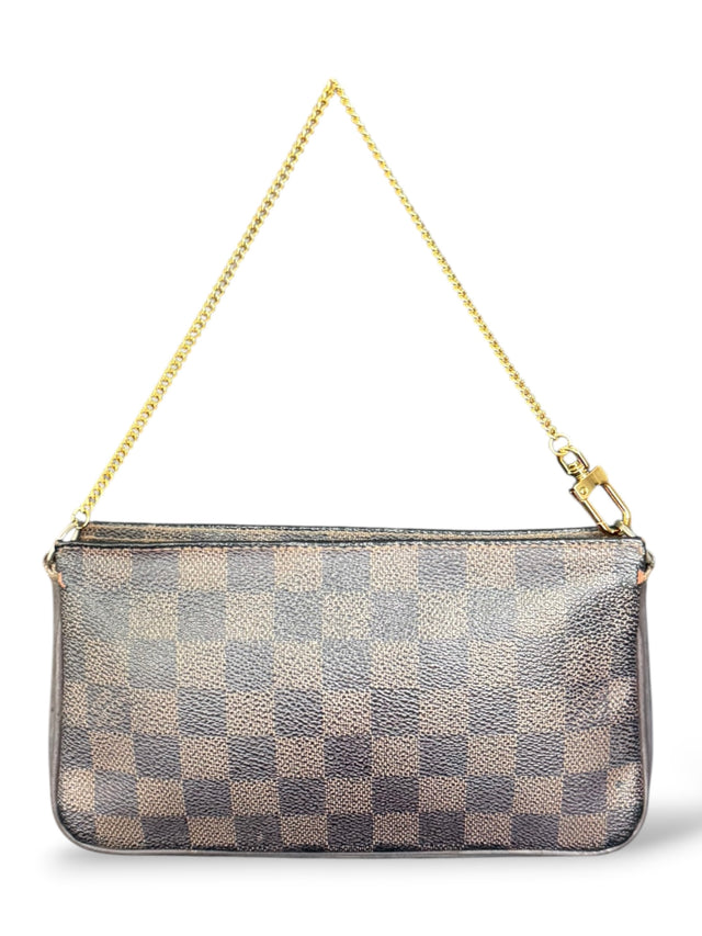 Louis Vuitton Pochette Accessoires Handtasche Damier Ebene