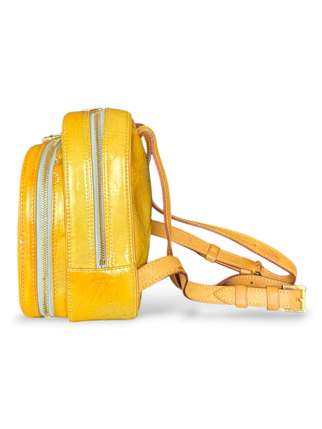 Louis Vuitton Marley Murray Rucksack Tasche Vernis Monogram Gelb