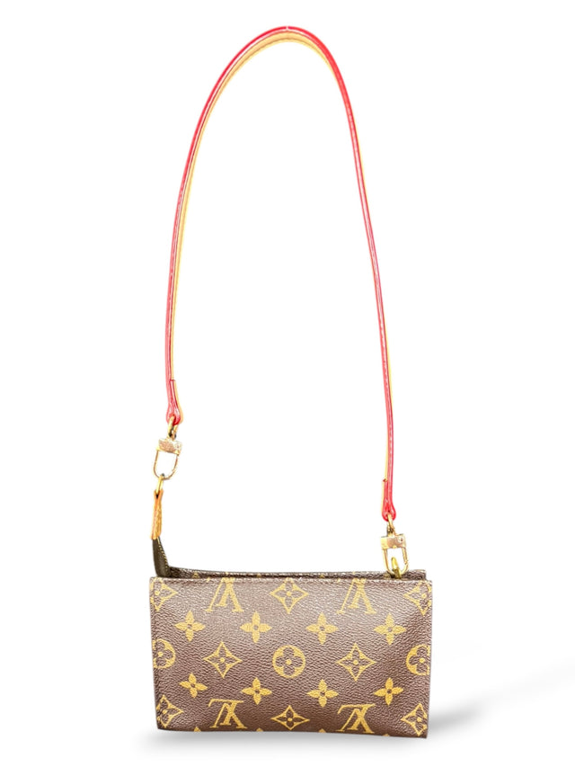 Louis Vuitton Baguette Pochette Accessoires Handtasche Monogram Braun