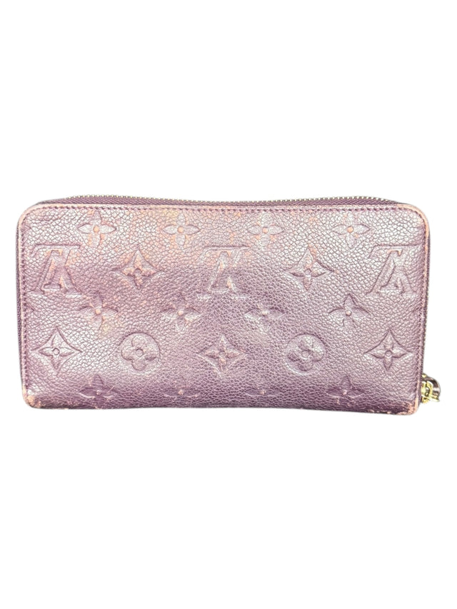 Louis Vuitton Zippy Empreinte Geldbeutel Geldbörse Portemonnaie Lila