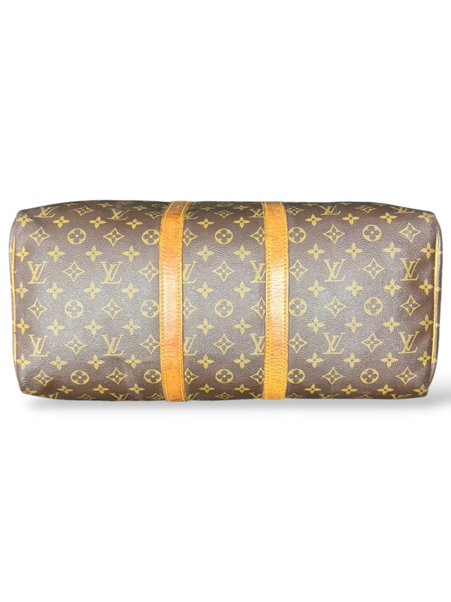 Louis Vuitton Keepall 45 Reisetasche Weekender Tasche Monogram Braun