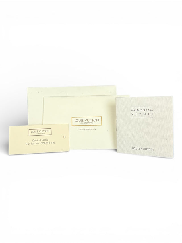 Louis Vuitton Keepall Mercer Reisetasche Weekender Tasche Vernis Monogram Gelb