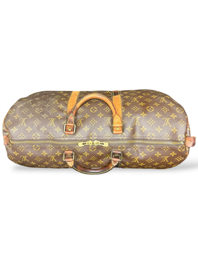 Louis Vuitton Keepall 50 Reisetasche Weekender Tasche Monogram Braun