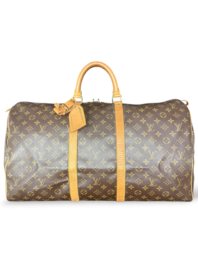 Louis Vuitton Keepall 55 Reisetasche Weekender Tasche Monogram Braun