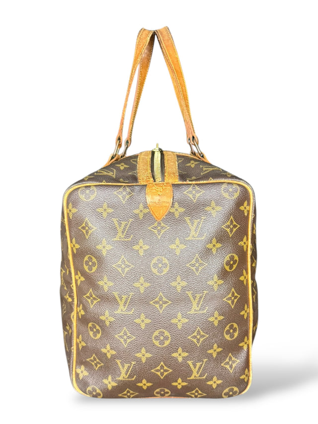 Louis Vuitton Sac Souple 45 Reisetasche Weekender Keepall Monogram Braun