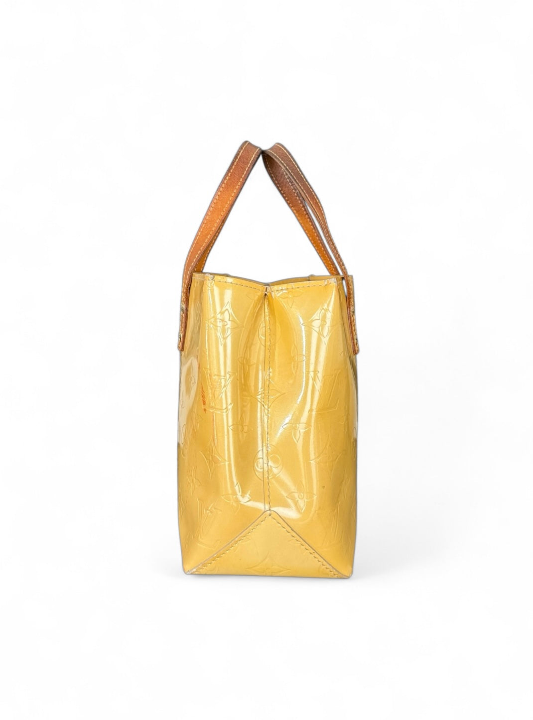 Louis Vuitton Reade PM Handtasche Vernis Monogram Gelb