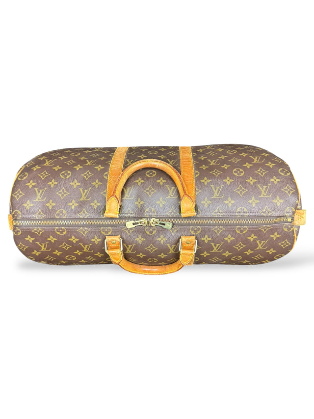 Louis Vuitton Keepall 50 Reisetasche Weekender Tasche Monogram Braun