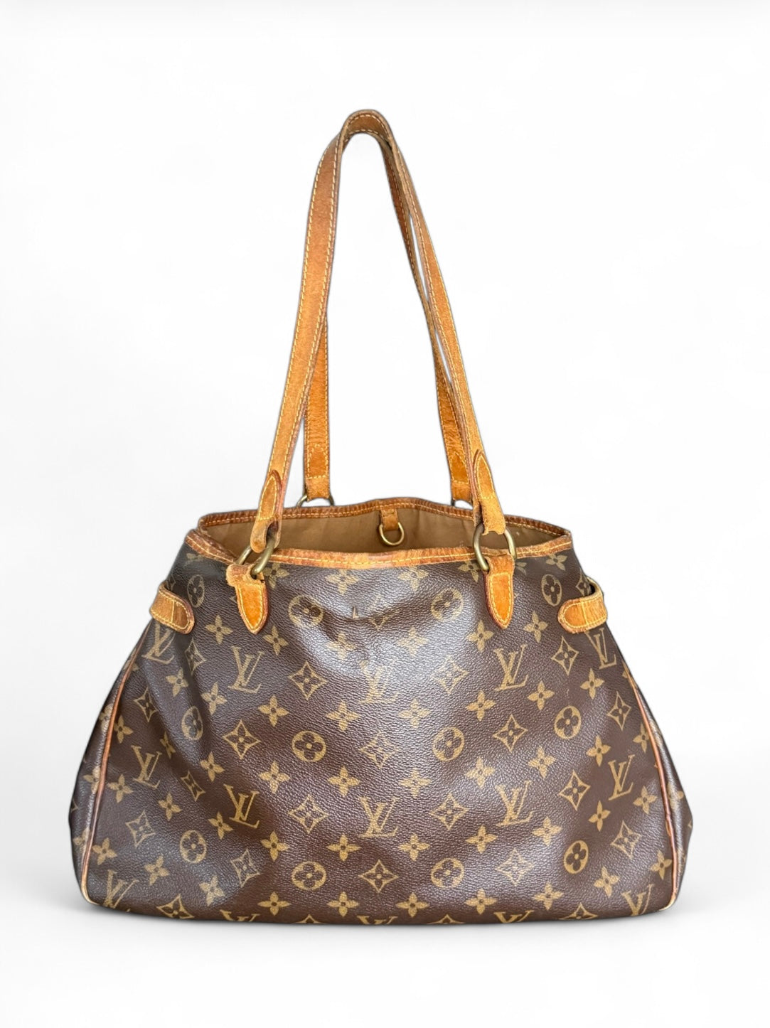 Louis Vuitton Batignolles Horizontal Handtasche Monogram Braun