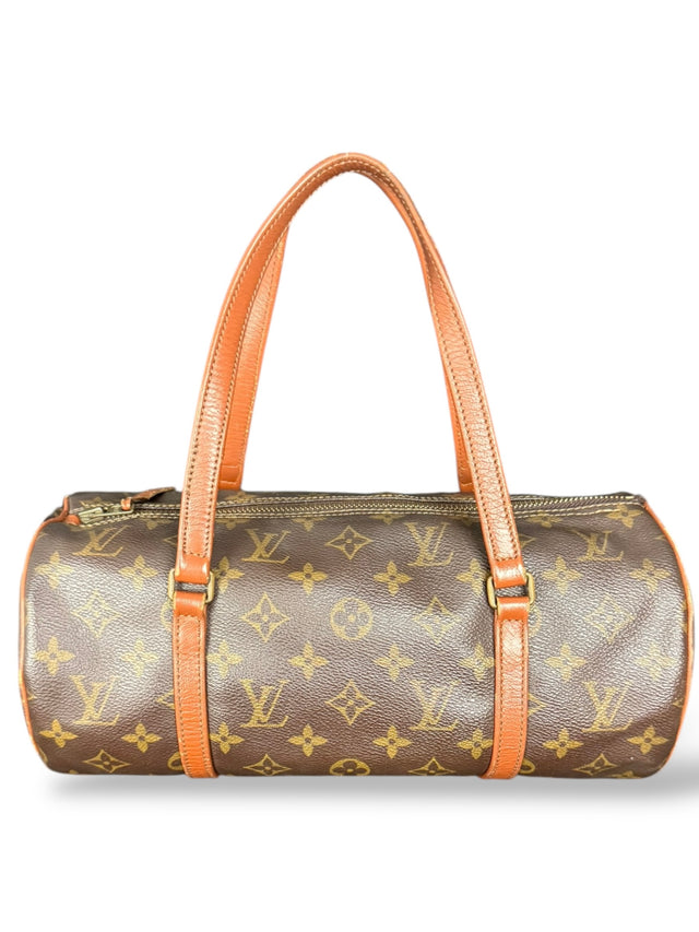 Louis Vuitton Papillon 30 Handtasche Monogram Braun