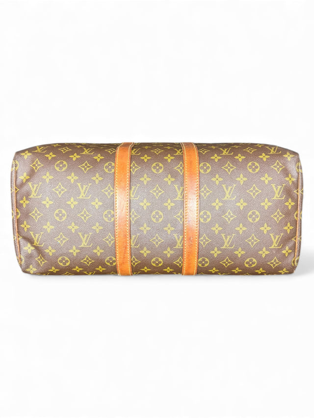 Louis Vuitton Keepall 45 Reisetasche Weekender Tasche Monogram Braun