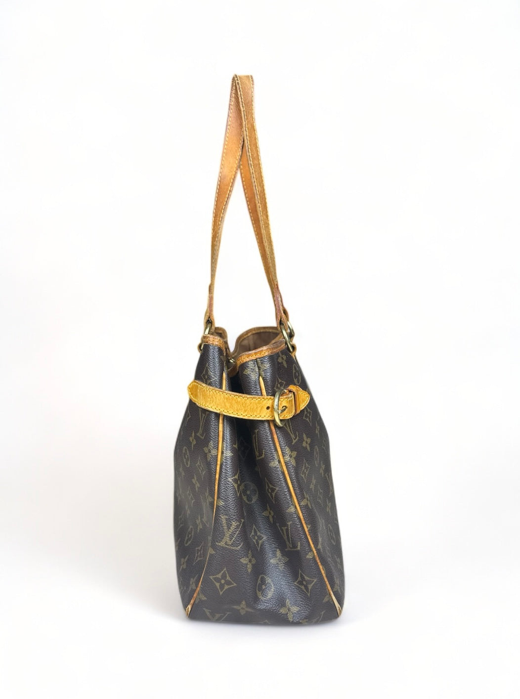 Louis Vuitton Batignolles Horizontal Handtasche Monogram Braun